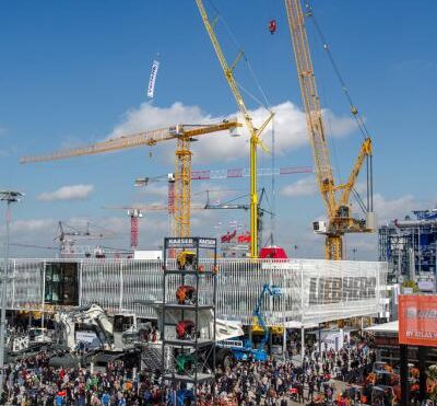 Silný růst německého stavebnictví nadále pokračuje. Foto: Messe München